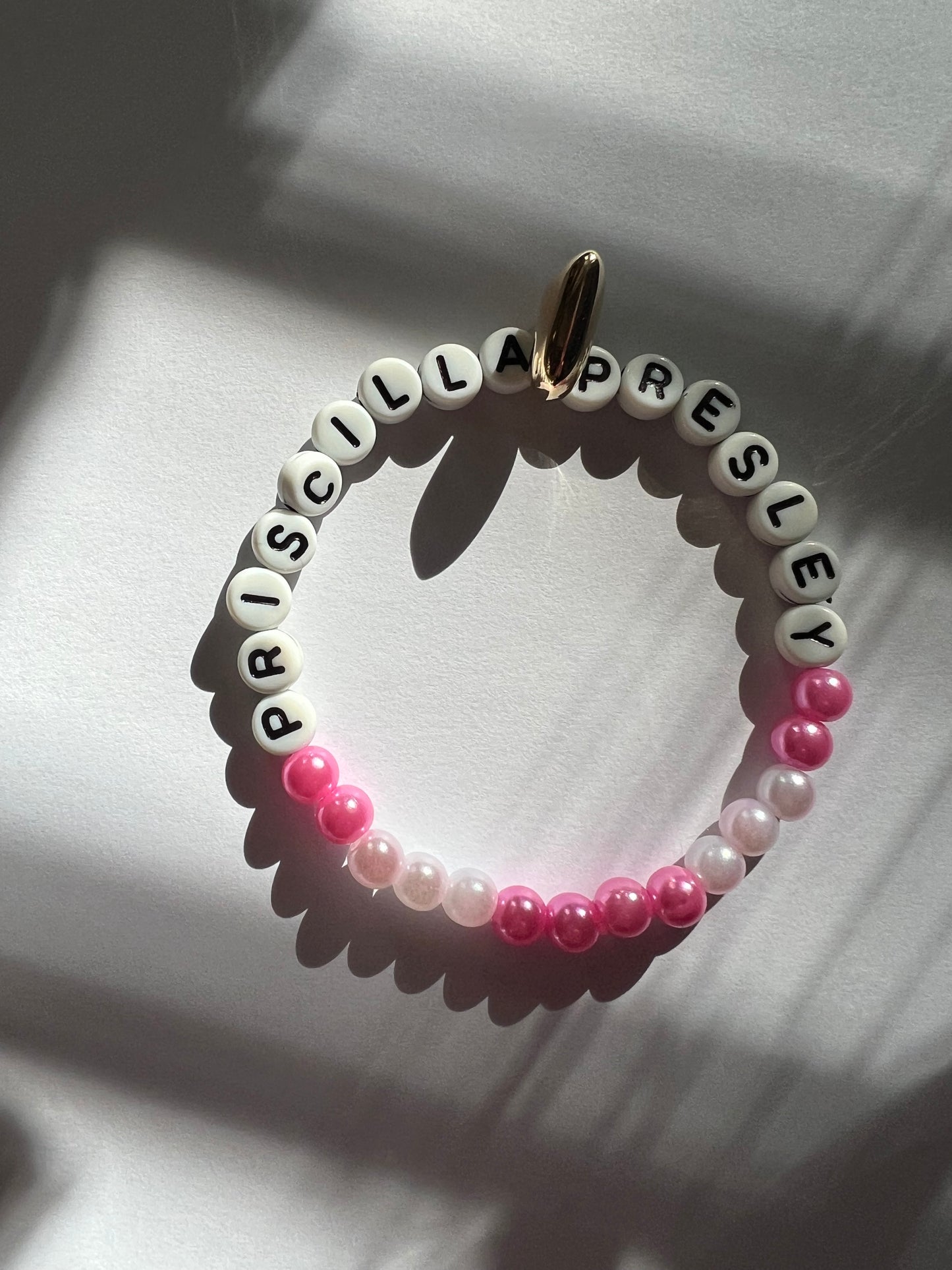 "PRISCILLA" THEMED CHARM BRACELETS