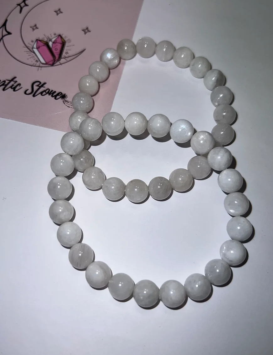 WHITE MOONSTONE BRACELETS