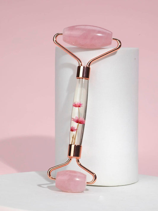 ROSE QUARTZ MASSAGE ROLLERS