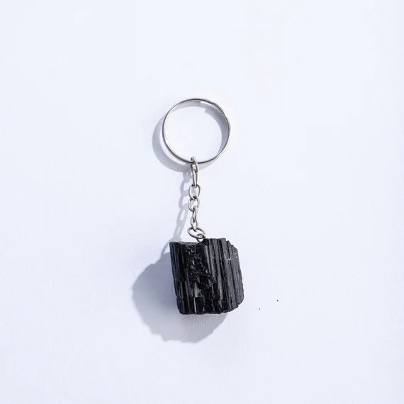 BLACK TOURMALINE KEYCHAINS