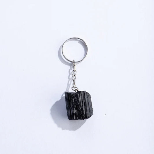BLACK TOURMALINE KEYCHAINS