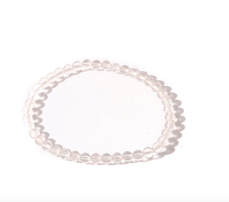 CLEAR QUARTZ BRACELETS