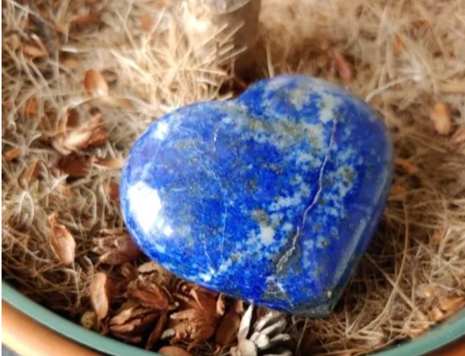 LAPIS LUZUILI PUFFY HEART