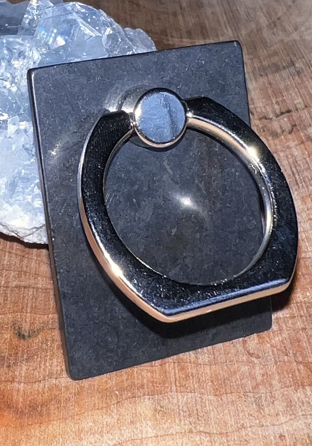 SHUNGITE PHONE GRIP
