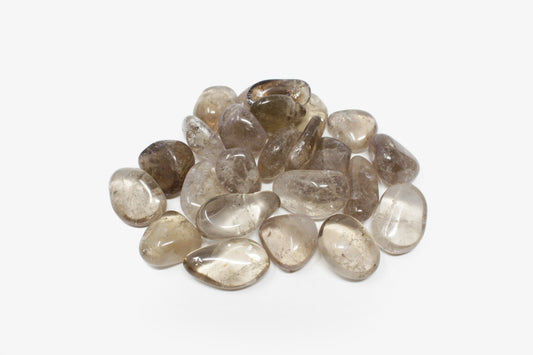 SMOKY QUARTZ TUMBLED STONES