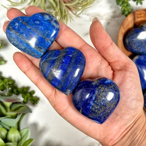 LAPIS LUZUILI PUFFY HEART